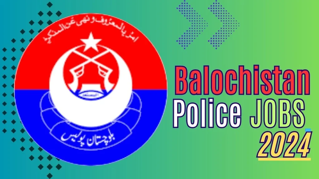 Balochistan Police Jobs 