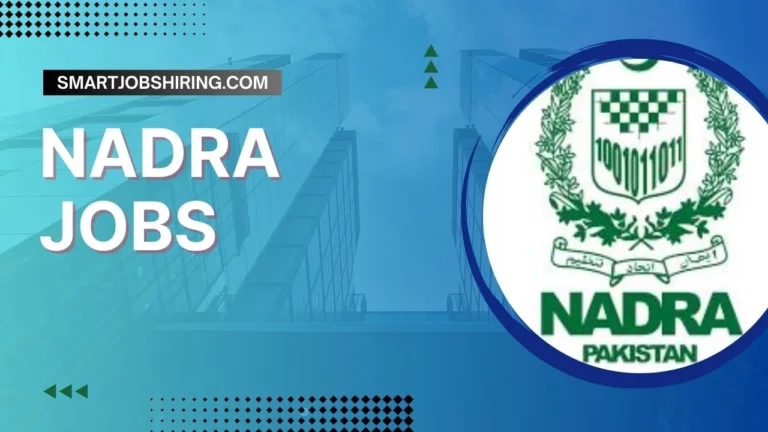 NADRA JOBS apply online 2024