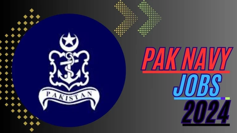 PAK NAVY JOBS 2024