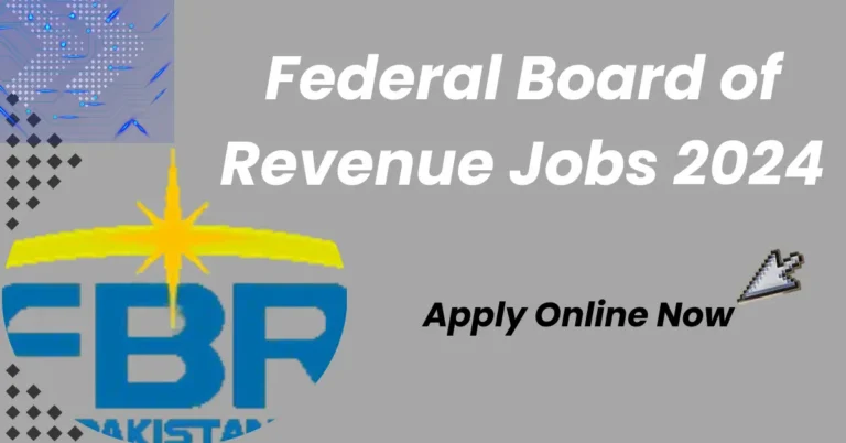 Federal Board of Revenue Jobs 2024