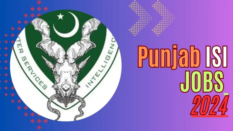 Punjab ISI Jobs