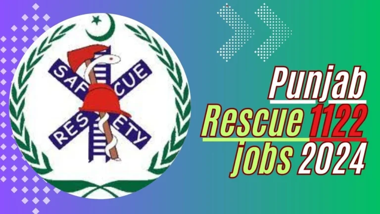 Punjab Rescue 1122 Jobs